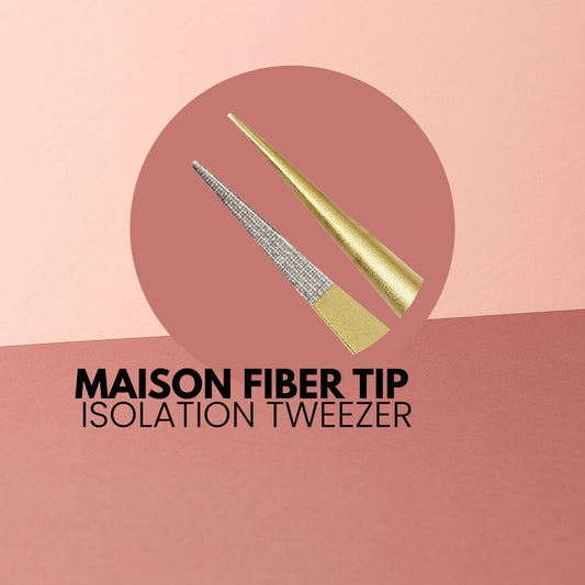 Maison Fiber Tip Isolation Tweezer – Ultra Grip & Precision